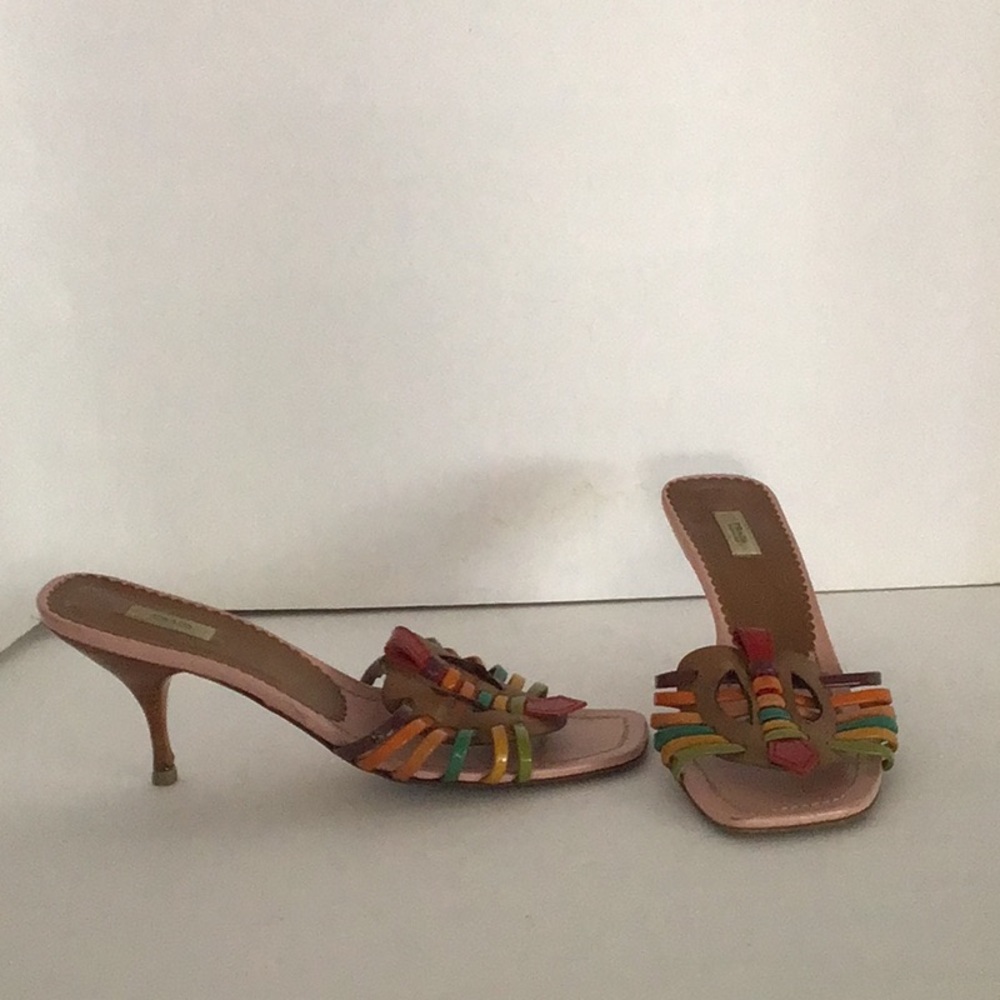 Prada . Multicolored Slides - image 1